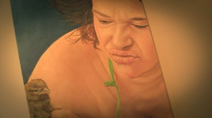 video de l'exposition des peintures de Lisa Assouline chez Armixt • Oloron Sainte Marie (64)
