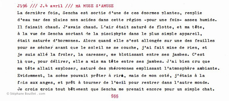 J196 /// MA MUSE S'AMUSE
