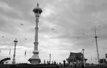 Qi gong matinale au Cambodge