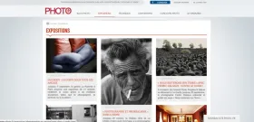 Webdesign: Blanc, rouge et gris: Photo.fr