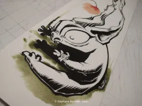 The time rabbit and the flower