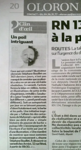 Sasabudi: article de presse