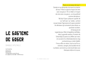 Le banquet de Bober - dossier