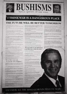 Bushisme et la guerre