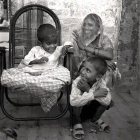 Cancer de la peau chez un enfant, Inde