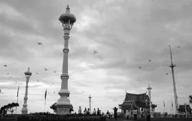 Qi gong matinale au Cambodge