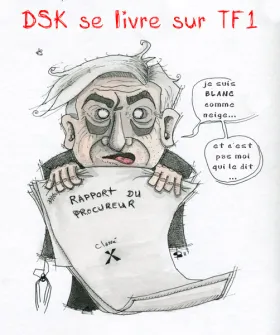 Dessin DSK interviewé sur TF1