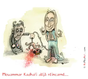 Mort de Mouammar Kadhafi ; Accouchement de Carla Bruni Sarkozy