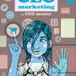 Internet marketing girl