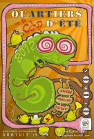 Proposition d'un graphisme pour l'affiche et flyer des quartiers d'été 2012 à Oloron Sainte Marie.