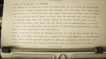 Sasabudi notes: j047 /// Stremon