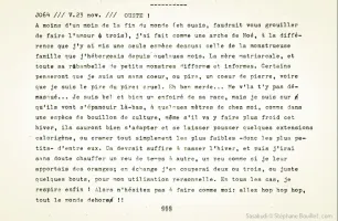 Sasabudi /// Notes /// J064 /// Ouste !