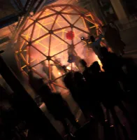 Dome géodésique de Sébastien Balidini à la Japy Factory de Beaucourt